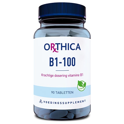 nevel Ideaal Informeer B1-100 - krachtige dosering vitamine B1 - Orthica.nl